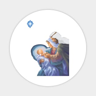 Birth Of Jesus Nativity Design Magnet